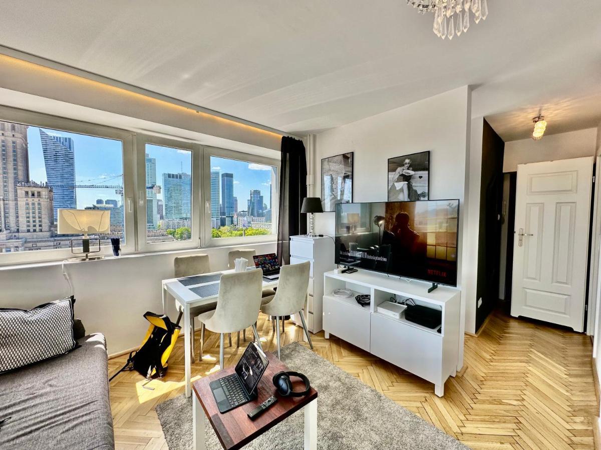 Ferienwohnung Platinum Metro X2 Wifi 350 Mbs Netflix Hbo Appletv Warschau Exterior foto